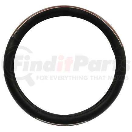 RoadPro RPSW3005 Steering Wheel Cover - 18", Black