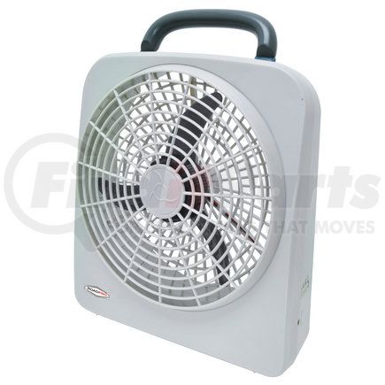 RoadPro RP8000 Accessory Cabin Fan - 10", Portable, 9" Blade, 12V, 6" Fused Power Plug