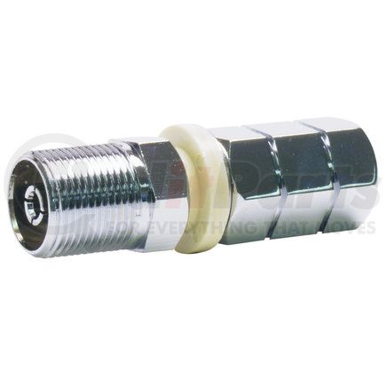 Truckspec TS-105ADT Antenna Bolt - 3/8" x 24, with SO-239 Connector, Heavy Duty Chrome Plated