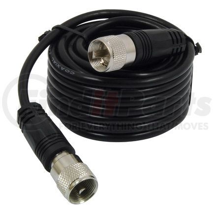 Truckspec TS-18CC Antenna Cable - Coaxial Cable, 18 ft., with Molded PL-259 Connector, for use with Single CB Antenna SO-239 Stud Mount