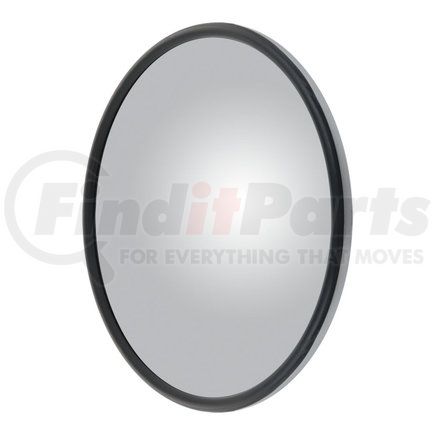 RETRAC MIRROR 604898 - side view mirror head, 8", round, convex, stainless steel, center mount, without turn signal
