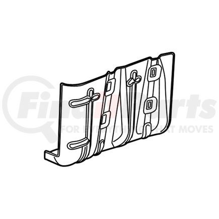 Mopar 68211684AA Fuel Tank Heat Shield, for 2014-2022 Ram ProMaster 1500/2500/3500