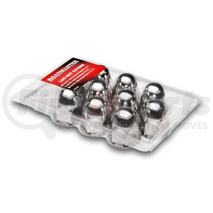 Roadmaster 110S-10 Wheel Lug Nut Cover, Stainless Steel, 1-1/2"
