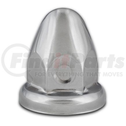 Roadmaster 111S Wheel Lug Nut Cover, with Flange, Stainless Steel, 33mm x 2-1/8"