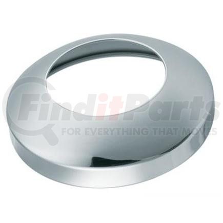 Roadmaster 315 Chrome rear hub cap with hub hole. Fits 8-1/2" diameter axle with 8 each 5/8" studs 8" I.D.