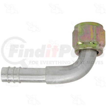 Four Seasons 12210 90° Female Standard O-Ring A/C Fitting w/o Service Port