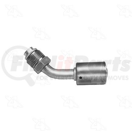 Four Seasons 12830 45° Male O-Ring Short Pilot, Steel, Standard Diameter Beadlock A/C Fitting