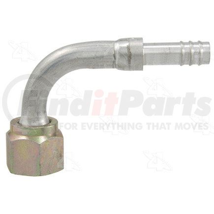 Four Seasons 13620 90° Female Standard O-Ring A/C Fitting w/o Service Port