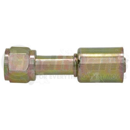 Four Seasons 14020 Straight Female O-Ring Long Pilot, Steel, Standard Diameter Beadlock A/C Fitting