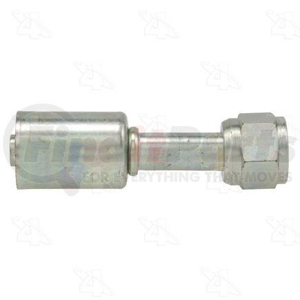 Four Seasons 14118 Straight Female O-Ring Long Pilot, Steel, Standard Diameter Beadlock A/C Fitting