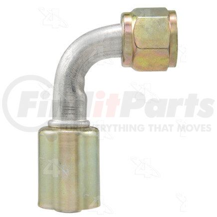 Four Seasons 14210 90° Female Standard O-Ring A/C Fitting w/o Service Port