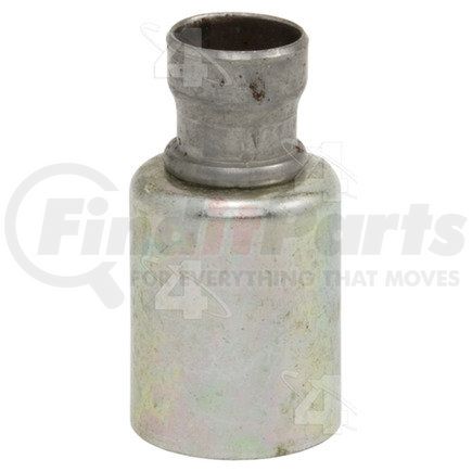 Four Seasons 14233 Braze-On Hose Connector (outer), Steel, Standard Diameter Beadlock A/C Fitting