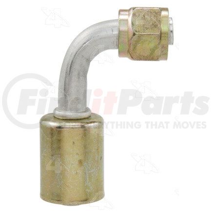 Four Seasons 15610 90° Female Standard O-Ring A/C Fitting w/o Service Port