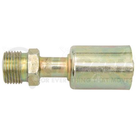 Four Seasons 16608 Straight Male Insert O-Ring, Steel, Standard Diameter Beadlock A/C Fitting