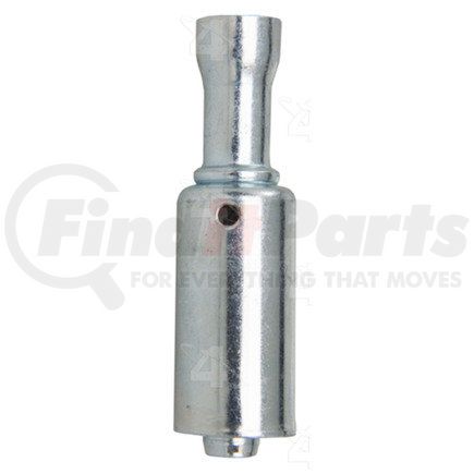 Four Seasons 18116 Braze-On Hose Connector (outer), Steel, Reduced Diameter Beadlock A/C Fitting
