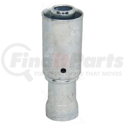 Four Seasons 18130 Braze-On Hose Connector (outer), Steel, Reduced Diameter Beadlock A/C Fitting