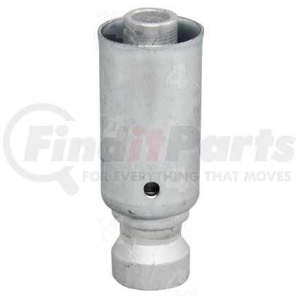 Four Seasons 18236 Braze-On Hose Connector (outer), Aluminum, Reduced Diameter Beadlock A/C Fitting