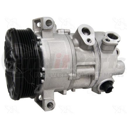 Four Seasons 158301 New Nippondenso 5SE12C Compressor w/ Clutch
