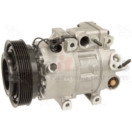 Four Seasons 158306 New Halla VS16N Compressor w/ Clutch