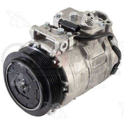 Four Seasons 158363 New Nippondenso 7SEU17C Compressor w/ Clutch