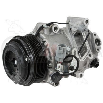 Four Seasons 158366 New Nippondenso 7SEH17C Compressor w/ Clutch
