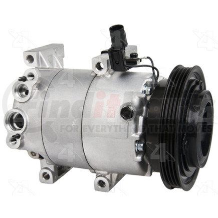 Four Seasons 158370 New Halla HCC-VS12 Compressor w/ Clutch