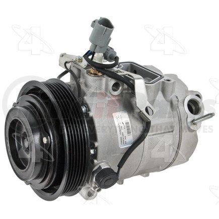 Four Seasons 158393 New Nippondenso 7SB16C Compressor w/ Clutch