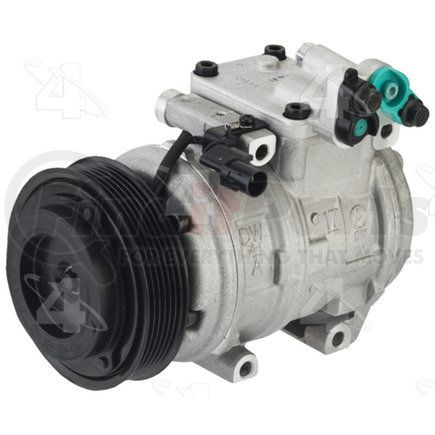 Four Seasons 158398 New Nippondenso 10PA17C Compressor w/ Clutch