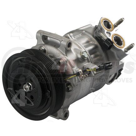 Four Seasons 158504 New Sanden/Sankyo PXC16 Compressor w/ Clutch