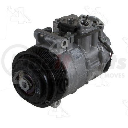 Four Seasons 168328 New Nippondenso 6SEU16C Compressor w/ Clutch