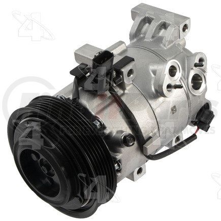 Four Seasons 168334 New Halla HCC-VS12 Compressor w/ Clutch