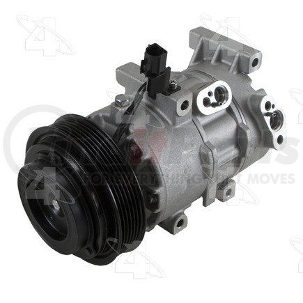 Four Seasons 168351 New Halla HCC-DV13 Compressor w/ Clutch