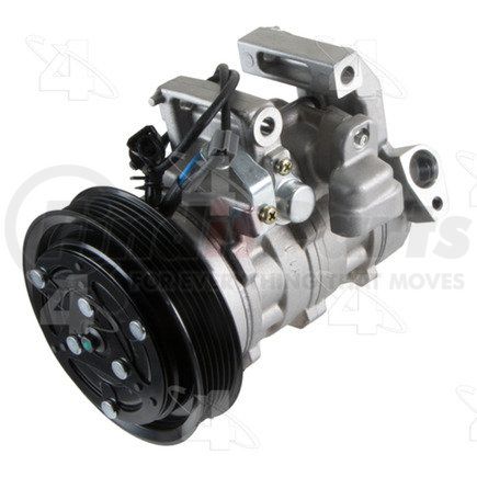 Four Seasons 168372 New Nippondenso 10SRE11C Compressor w/ Clutch
