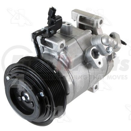 Four Seasons 168370 New Halla HCC-RS15 Compressor w/ Clutch