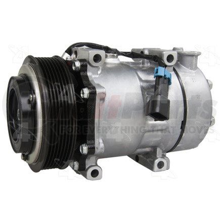Four Seasons 168500 New Sanden/Sankyo SD7H15 Compressor w/ Clutch