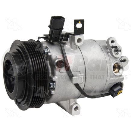 Four Seasons 178330 New Halla HCC-VS12 Compressor w/ Clutch