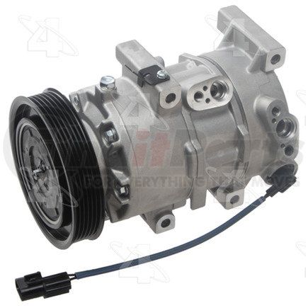 Four Seasons 178324 New Halla DVE12 Compressor w/ Clutch