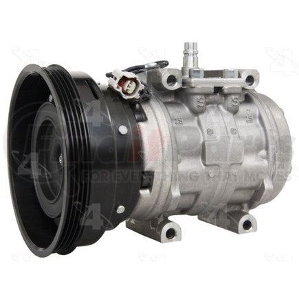 Four Seasons 198311 New Nippondenso 10P13C Compressor w/ Clutch