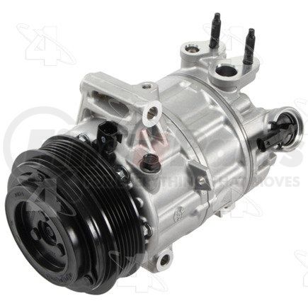 Four Seasons 198345 New Hannon HV17 Compressor w/ Clutch