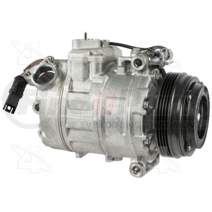 Four Seasons 198367 New Nippondenso 7SEU17C Compressor w/ Clutch