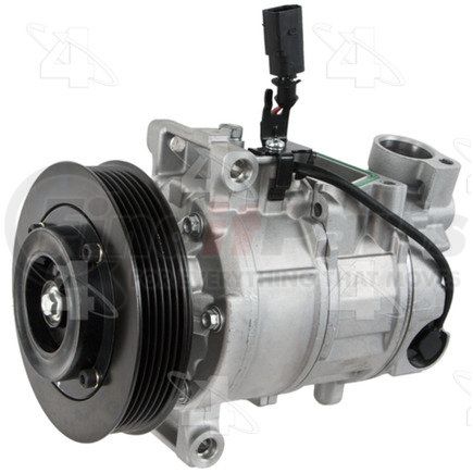Four Seasons 198378 New Nippondenso 6SEU14C Compressor w/ Clutch