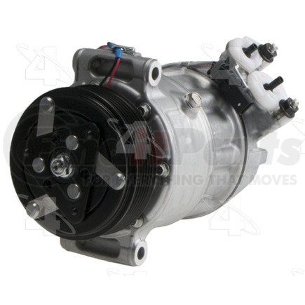 Four Seasons 198500 New Sanden/Sankyo PXC16 Compressor w/ Clutch