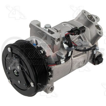 Four Seasons 198585 New Nippondenso 6SBU14 Compressor w/ Clutch