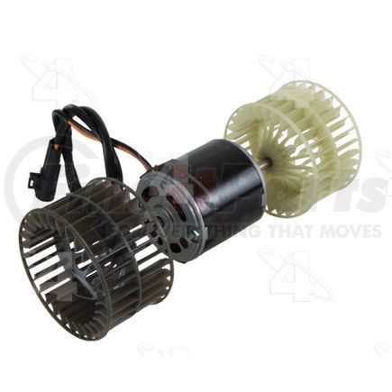 Four Seasons 35024 Double Shaft Vented CW Blower Motor w/ Wheel