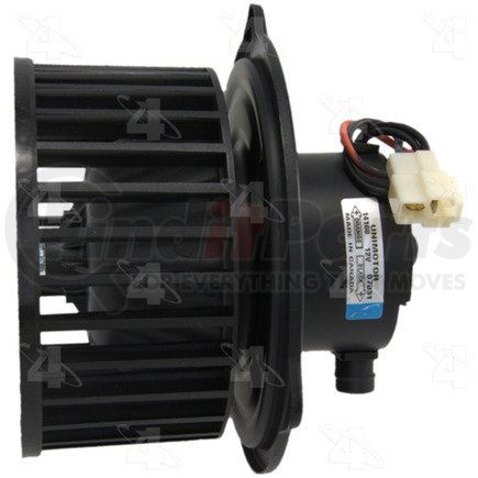 Four Seasons 35108 Flanged Vented CW/CCW Blower Motor w/ Wheel