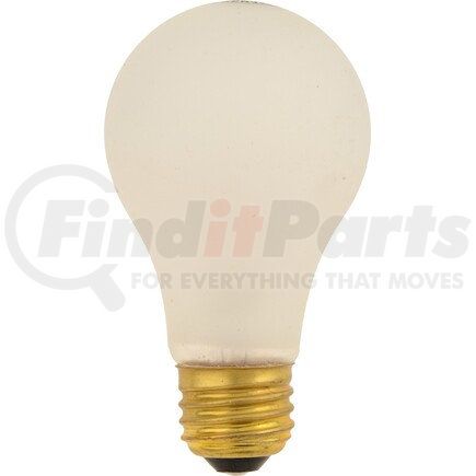 Phillips Industries 75A/RS/TF Multi-Purpose Light Bulb - 130V, 75 Watts, Incandescent, Silicone Coated