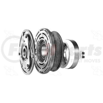 Four Seasons 48633 Reman GM Frigidaire/Harrison R4 Radial Clutch Assembly w/ Coil