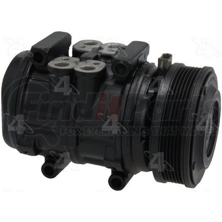 Four Seasons 57384 Reman Nippondenso 6P148C Compressor w/ Clutch