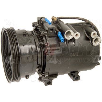 Four Seasons 57485 Reman Mitsubishi FX105V Compressor w/ Clutch