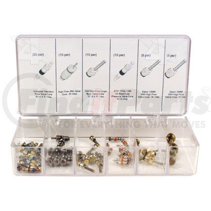 Four Seasons 59340 Service Port Valve Core Assortment